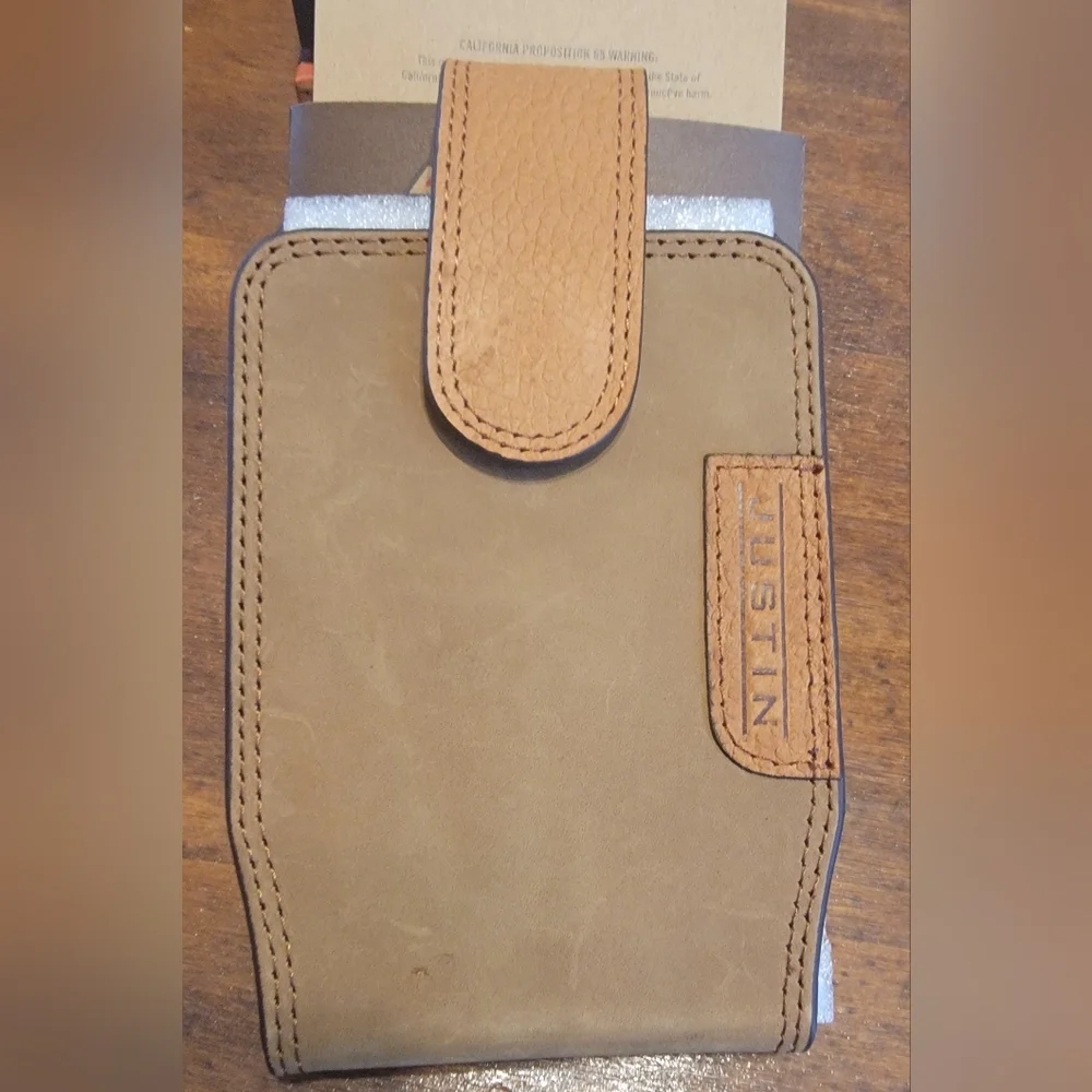 Justin Tan Leather Phone Case